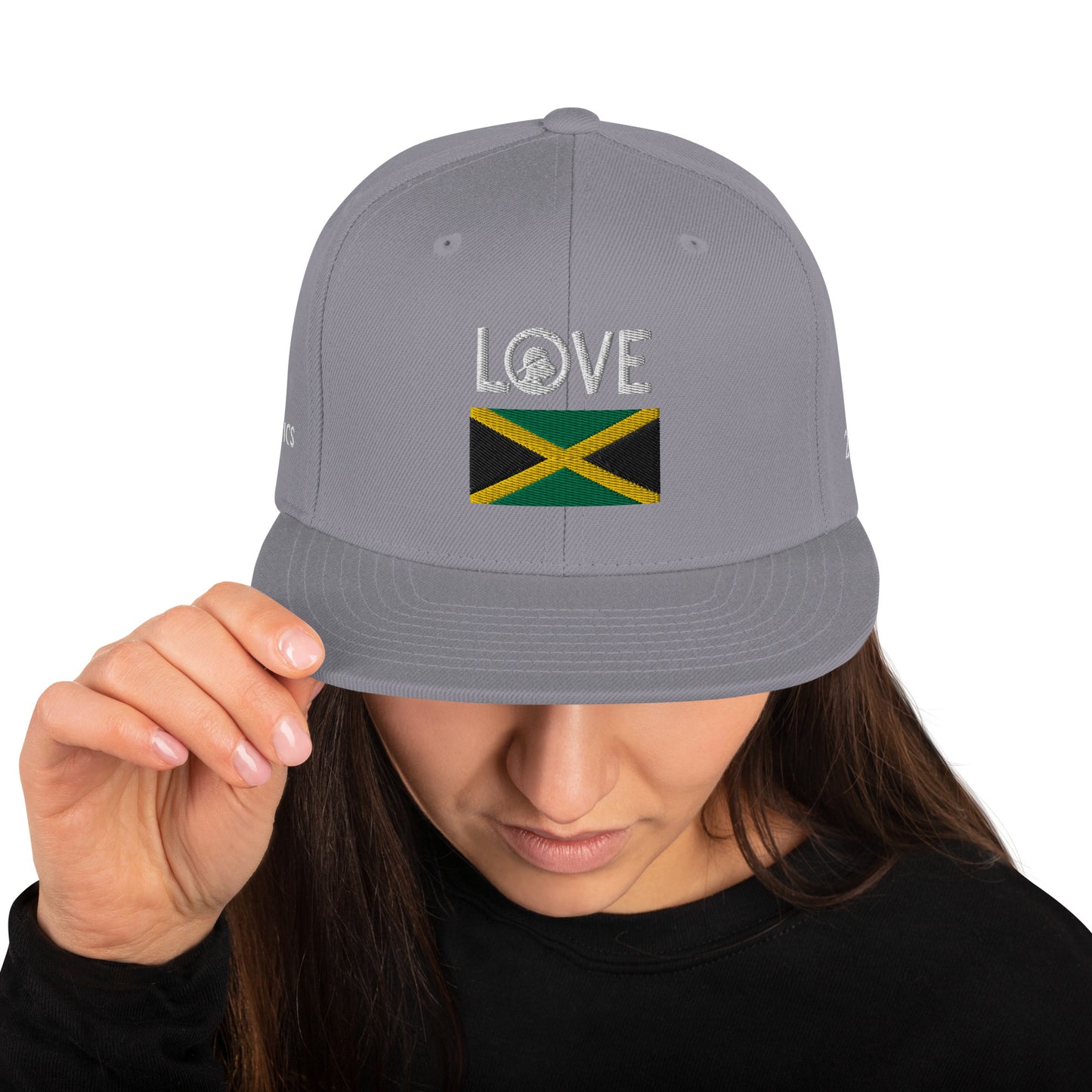 1 LOVE Jamaica Snapback Hat
