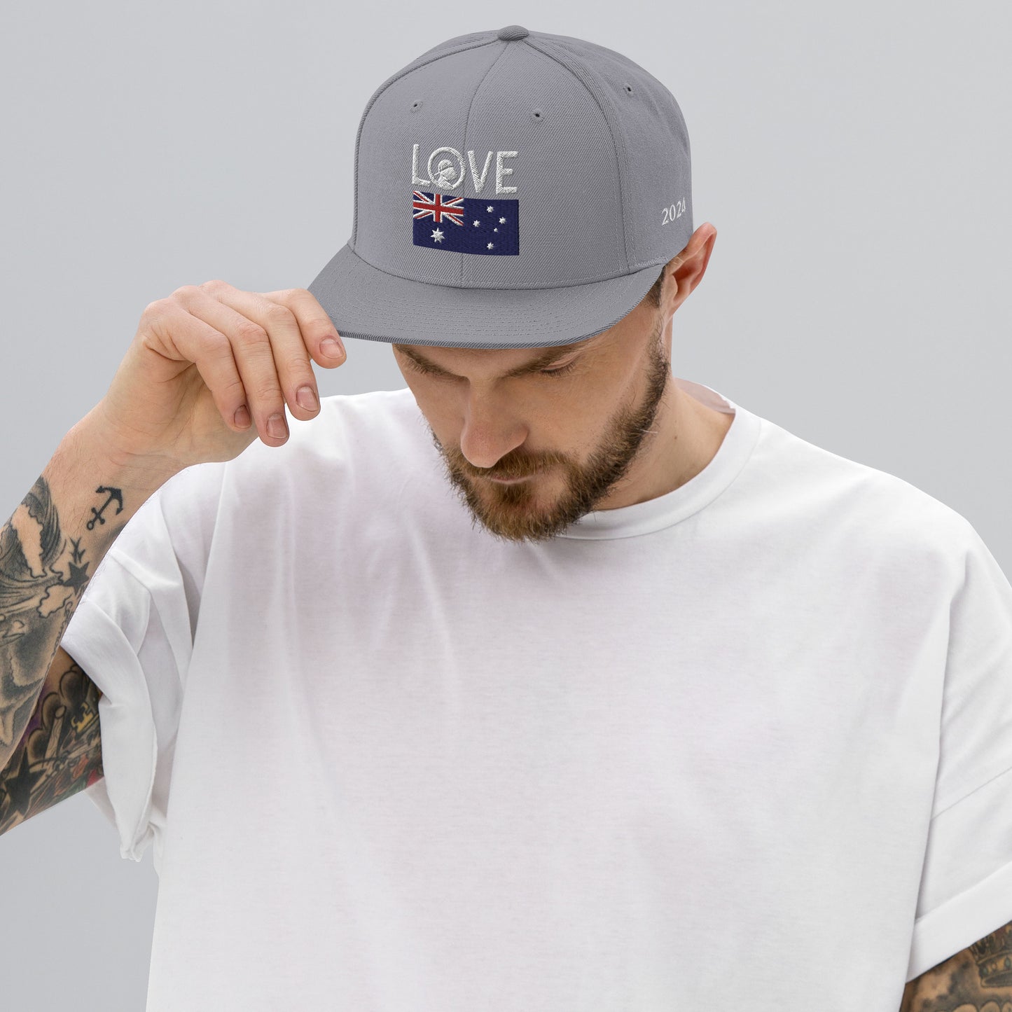 LOVE Australia Snapback Hat