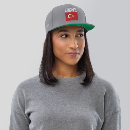 LOVE Turkey Snapback Hat