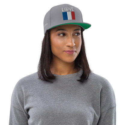LOVE France Snapback Hat