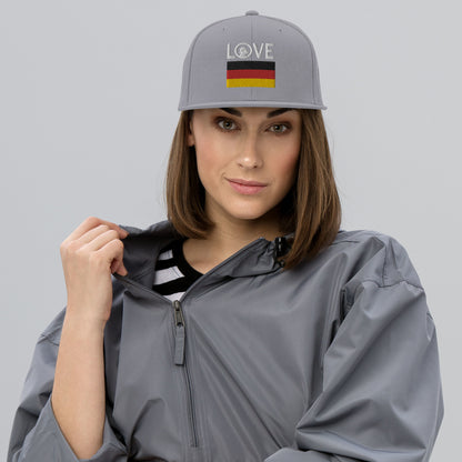 LOVE Germany Snapback Hat