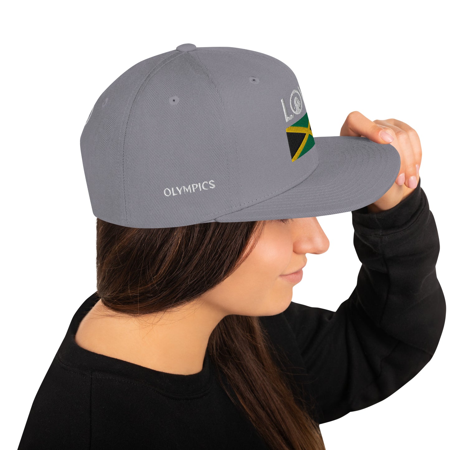 1 LOVE Jamaica Snapback Hat