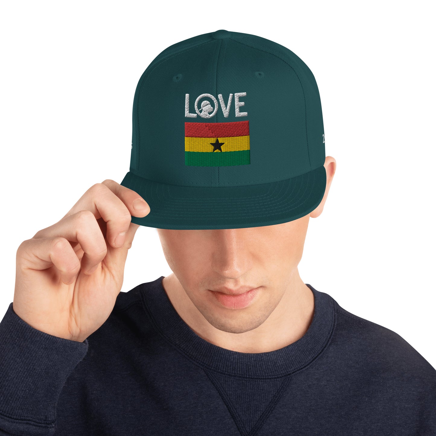 LOVE Ghana Snapback Hat