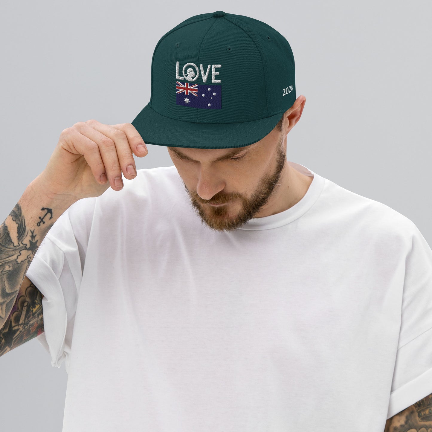 LOVE Australia Snapback Hat