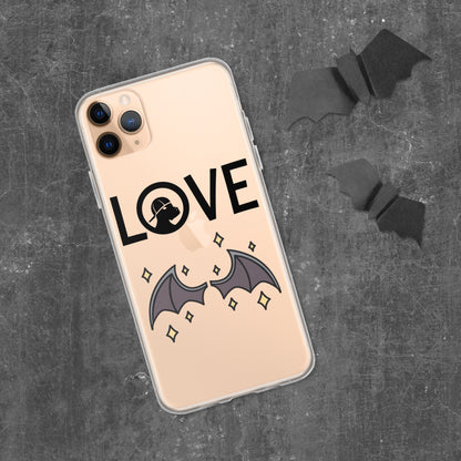 LOVE Bats Clear Case for iPhone®