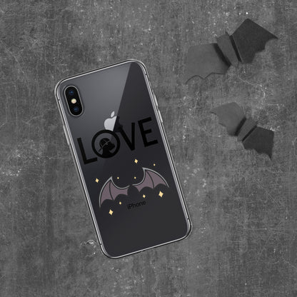 LOVE Bats Clear Case for iPhone®
