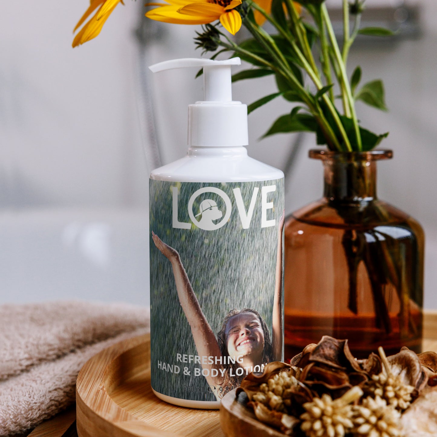 LOVE Refreshing hand & body lotion