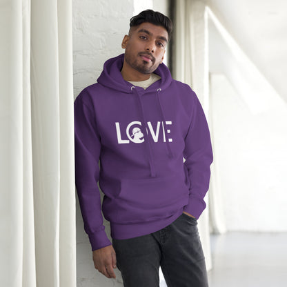 LOVE unisex hoodie